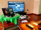 Makeshift home-studio